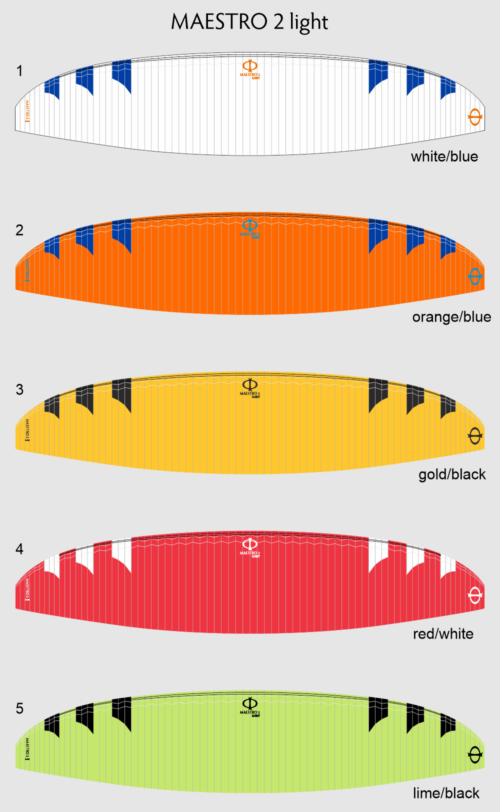 Phi Maestro 2 Light colors