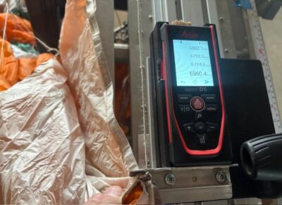 Laser Trimming a Paraglider with the Disto D5